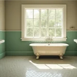 Baños vintage: cómo crear un espacio con estilo retro