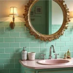 Baños estilo retro: guía para decorarlos con encanto