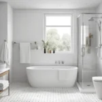 Baños blancos: ideas y consejos para lograr un espacio elegante y atemporal